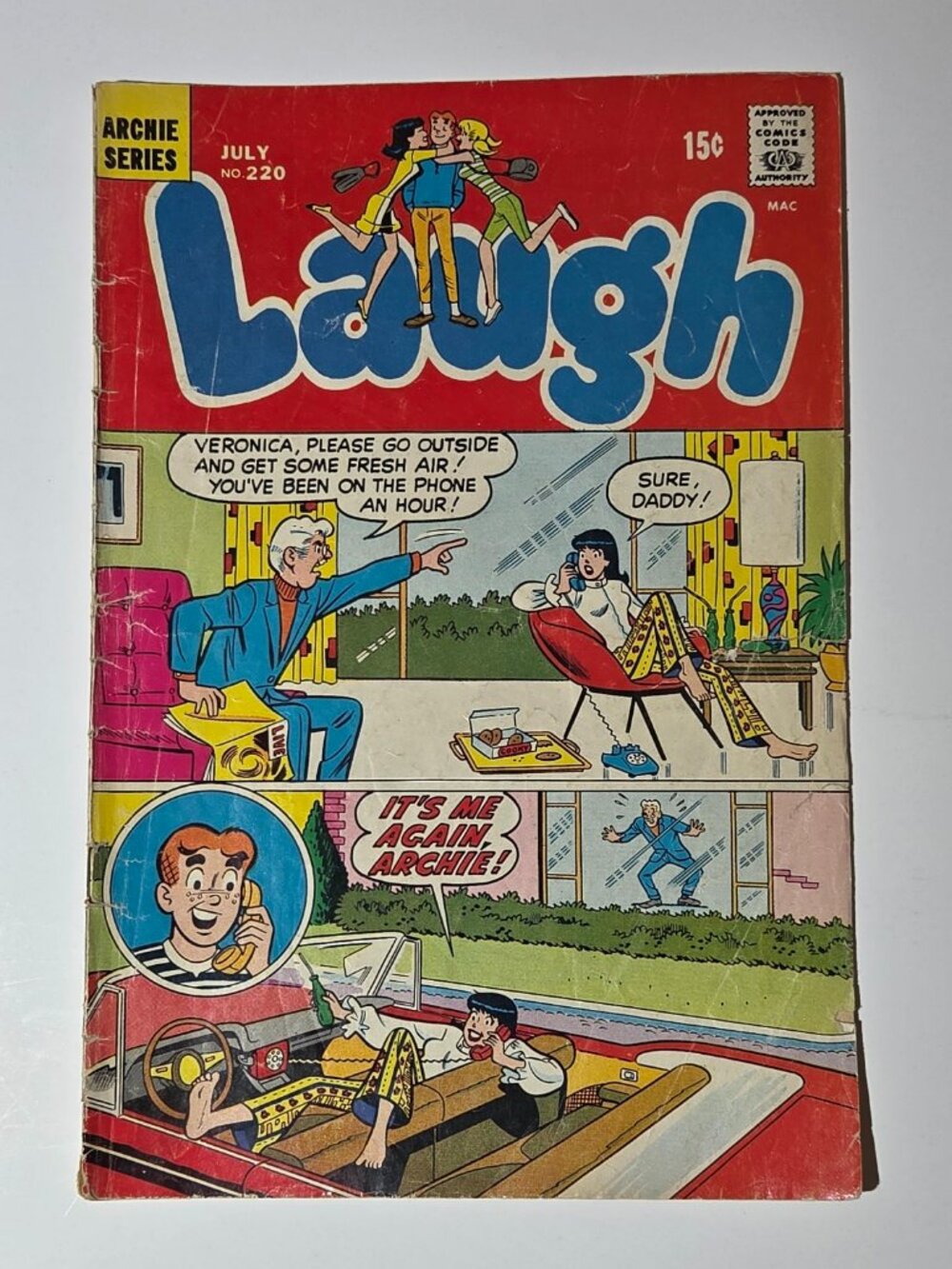 Laugh #220 Comic Book